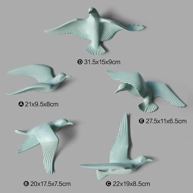 Flock of Doves Wall Decor -  - #tag1#