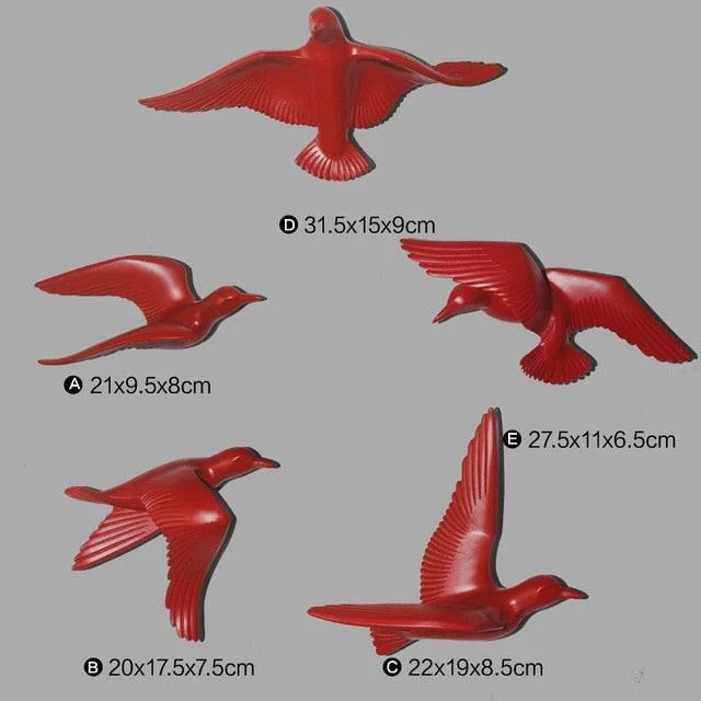 Flock of Doves Wall Decor -  - #tag1#