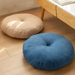 Seat cushion - Meditative - Suitable for Yoga - Round Floor Cushion