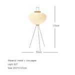 Floor lamp Norlamp Handmade Rice Paper Room lamp tag1