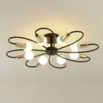 Flor de Liz Ceiling Lamp Chandelier tag1