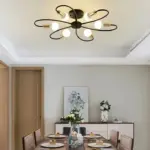 Flor de Liz Ceiling Lamp Chandelier tag1