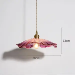 FloraGlimmer - Elegant Flower Pendant Lamps