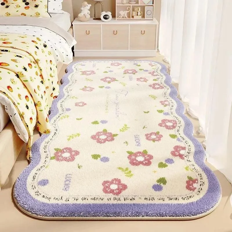 Floral Cashmere Dirt Resistant Rug -  - #tag1#