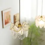 Floral Glass Pendant Lamp