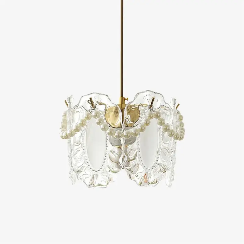 Floral Glass Pendant Lamp 1