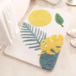 Floral Non Slip Bathmat tag1