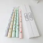 Floral Patterned Tapered Scented Candle tag1