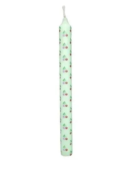 Floral Patterned Tapered Scented Candle -  - #tag1#
