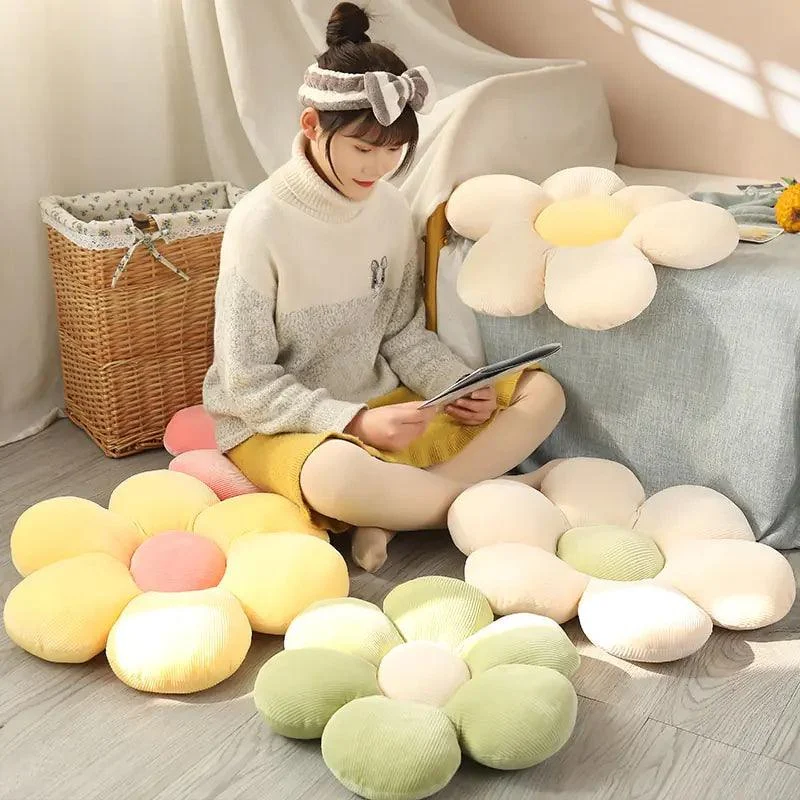 Floral Seat Cushion - Comfortable - Soft - Floral Design -  - #tag1#