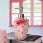 Floral Soap Dispenser tag1
