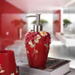 Floral Soap Dispenser tag1