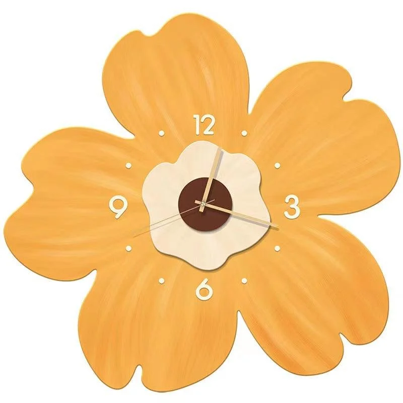 Floral Trending Wall Decoration Porcelain Clock 12 Inches -