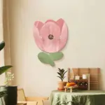 Floral Trending Wall Decoration Porcelain Clock 12 Inches