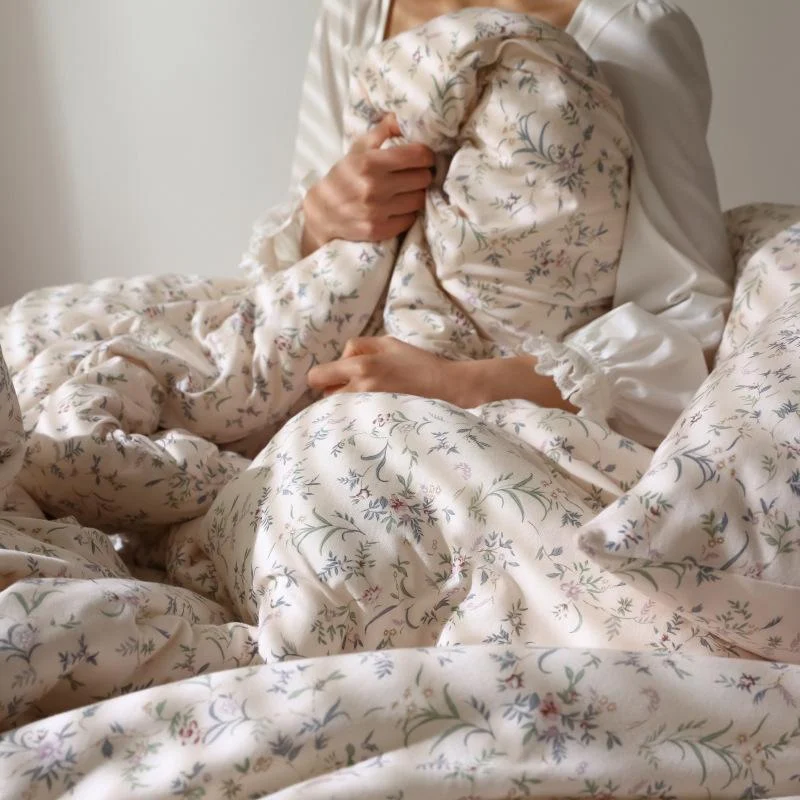 Florence's Floral Print Bedding Set -  - #tag1#