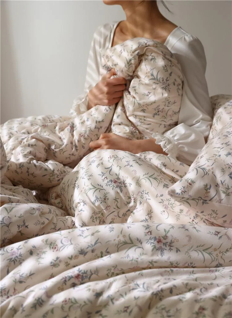 Florence's Floral Print Bedding Set -  - #tag1#