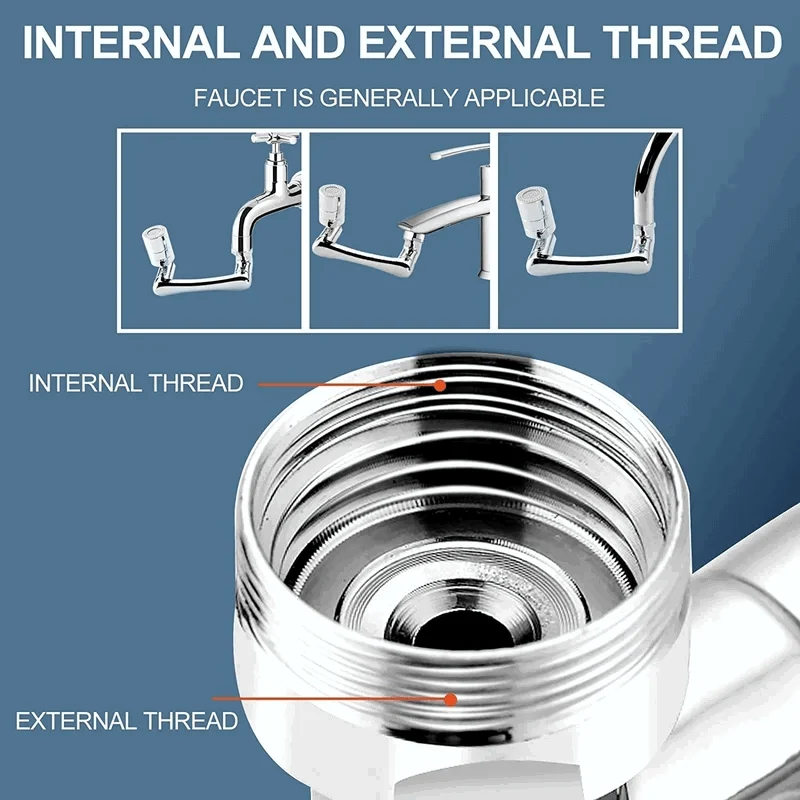 Flow Master™ - Flexible Faucet Extension -  - #tag1#