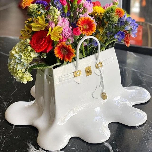 Flower Bag - Florista - High Quality Decoration - Resin Statue -  - #tag1#