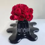 Flower Bag Florista High Quality Decoration Resin Statue tag1