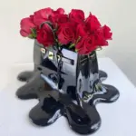 Flower Bag Florista High Quality Decoration Resin Statue tag1