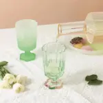Flower Base Dessert Tall Glass
