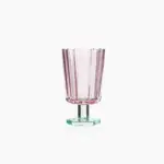 Flower Base Dessert Tall Glass