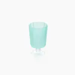 Flower Base Dessert Tall Glass