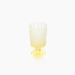 Flower Base Dessert Tall Glass