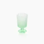 Flower Base Dessert Tall Glass