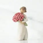 Flower Bouquet Figure Ornaments tag1