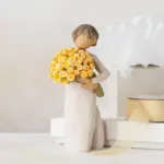 Flower Bouquet Figure Ornaments tag1
