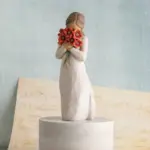 Flower Bouquet Figure Ornaments tag1