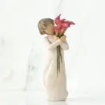 Flower Bouquet Figure Ornaments tag1