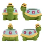 Flower Pot Cute Turtle Garden Plant Pot Home Decor tag1
