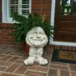 Flower Pot Muggle Funny Face Resin Succulent Plant Planter tag1