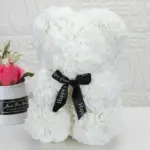 Flower Rose Bear tag1