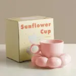Flower_Shape_Coffee_Cup_Saucer_Set_-_-4190247 Flower Shape Coffee Cup Saucer Set