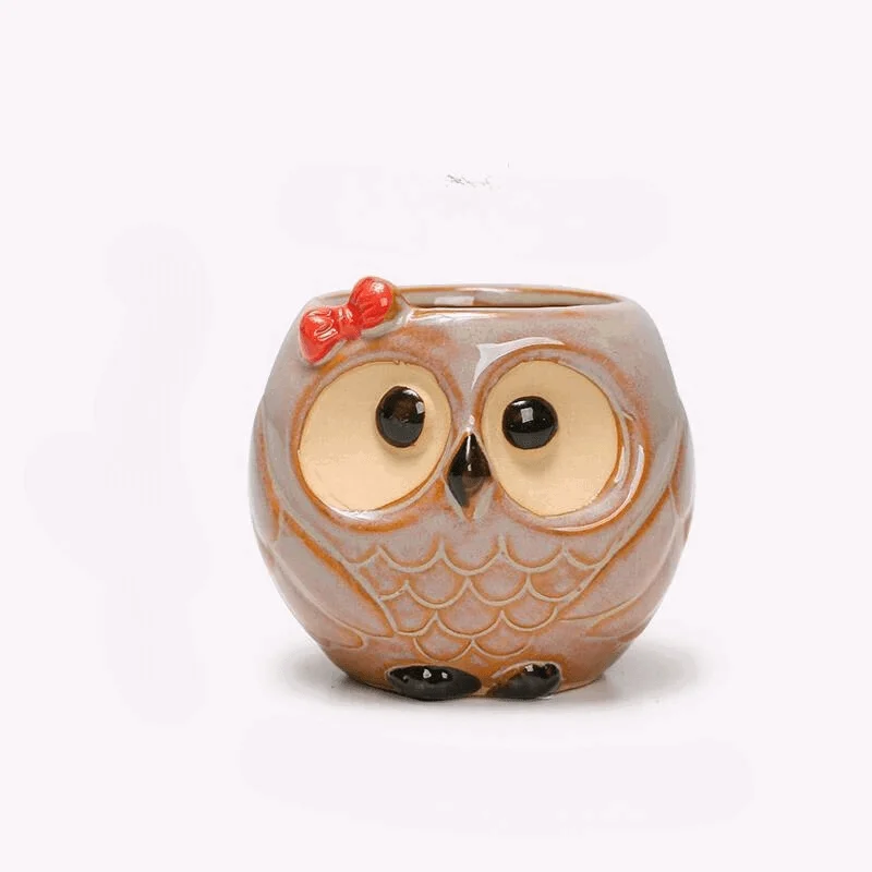Flowerpot - Owl Mini -  - #tag1#
