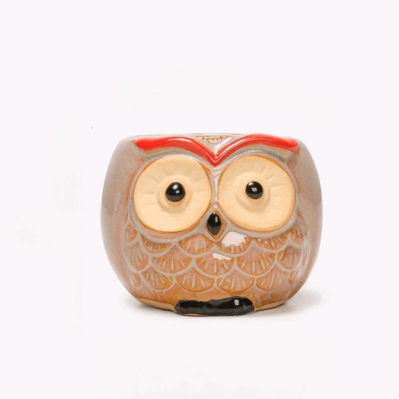 Flowerpot - Owl Mini -  - #tag1#