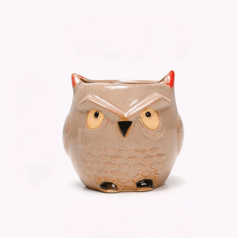 Flowerpot - Owl Mini -  - #tag1#