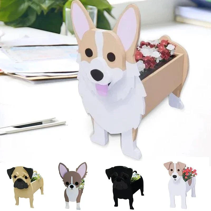 Flowerpot - Pawsome - dog planter - Different breeds -  - #tag1#