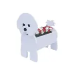 Flowerpot Pawsome dog planter Different breeds tag1