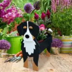 Flowerpot Pawsome dog planter Different breeds tag1