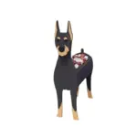 Flowerpot Pawsome dog planter Different breeds tag1