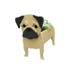 Flowerpot Pawsome dog planter Different breeds tag1