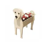 Flowerpot Pawsome dog planter Different breeds tag1