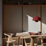 Flowerpot VP7 Vermillion Red life
