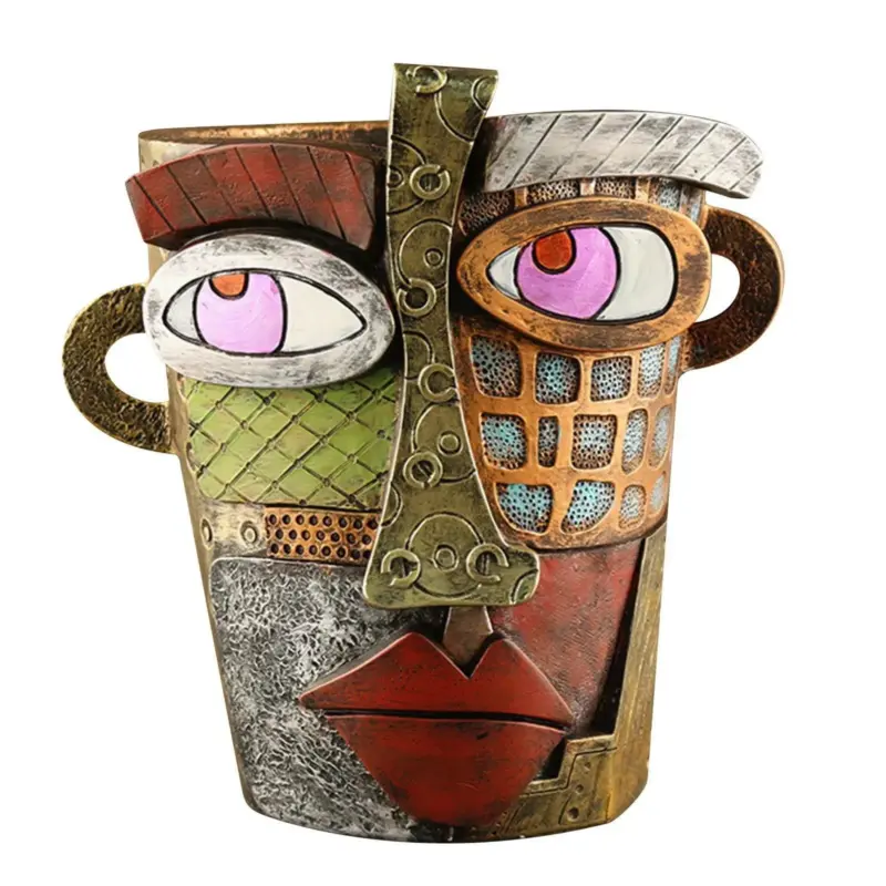 Flowerpot ornaments Abstract Art Stylish Flowerpot Unique design tag1