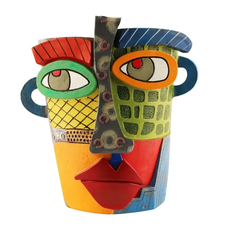 Flowerpot ornaments Abstract Art Stylish Flowerpot Unique design tag1