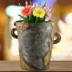 Flowerpot ornaments Abstract Art Stylish Flowerpot Unique design tag1